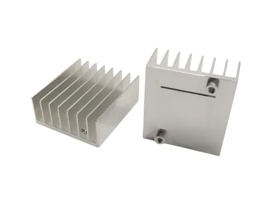Machined aluminum heatsinks