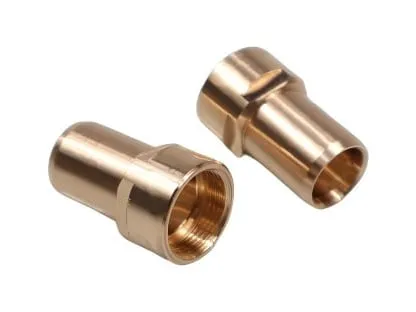 Beryllium copper bushings, Swiss-turned