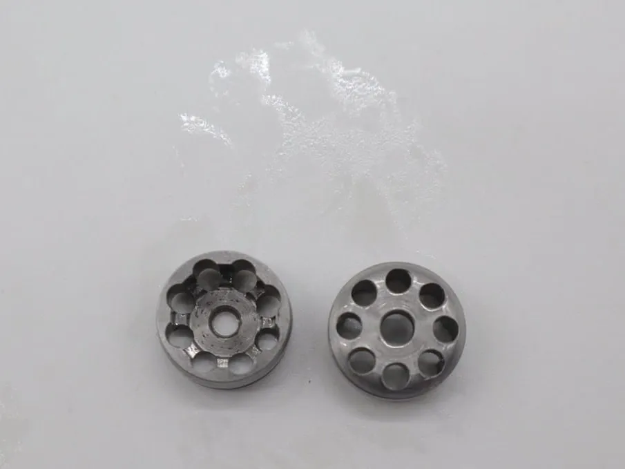 Valve sleeves, 1045 steel, Swiss-turned